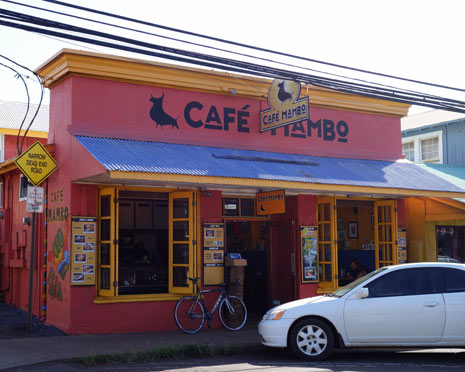 Paia Maui cafe